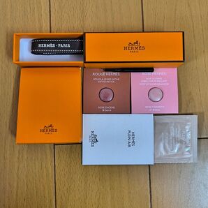 HERMES 口紅 ファンデーション サンプル 空箱