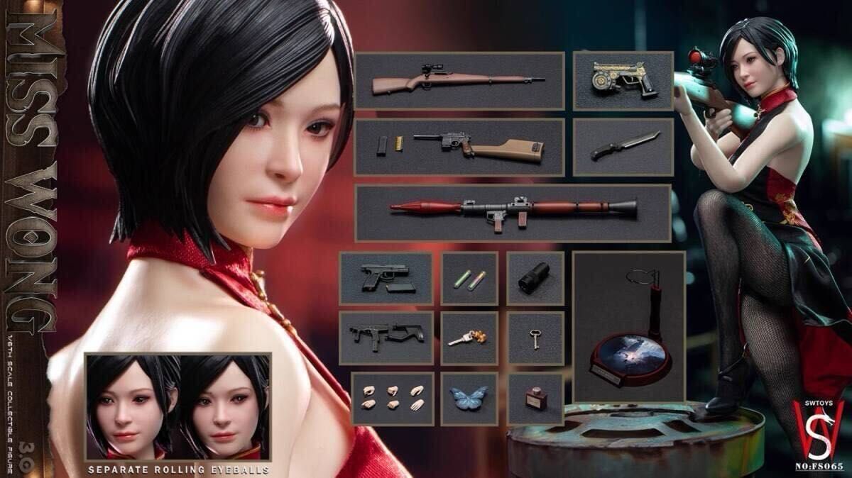SWTOYS FS062 resident evilエイダ・ウォン 1/6 Ada Wong バイオ SWTOYS FS062 resident evilエイダ・ウォン 1/6 Ada Wong バイオ