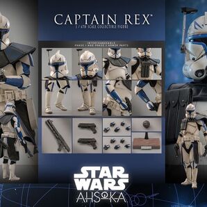 ホットトイズ TMS119スター・ウォーズ アソーカキャプテン レックス Star Wars Ahsoka Captain Rex