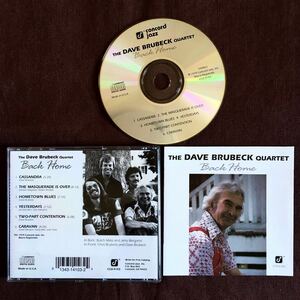 デイヴ・ブルーベック/ジェリー・バーガンジー/ブッチ・マイルス/クリス・ブルーベック/テナー&ピアノ・トリオ/コンコード・レーベル1979年