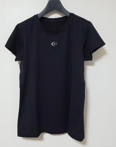 c3fit シースリーフィット Tシャツ 半袖 ブラック レディースM