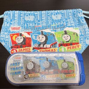 【2点セット】トーマス*カトラリーセットと弁当袋