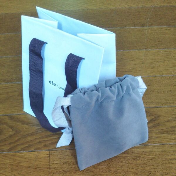 ete bijouxショップ袋
