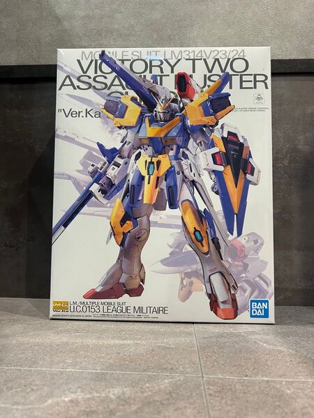MG V2アサルトバスターガンダム Ver Ka 機動戦士Vガンダム プラモデル 未組立