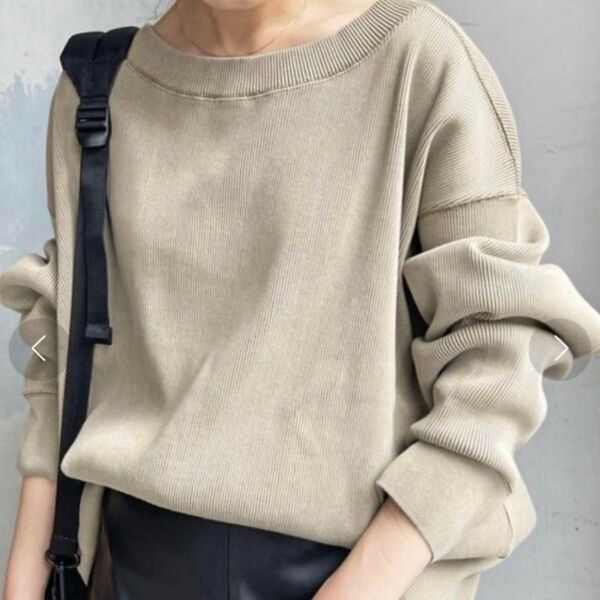 最終価格★美品☆Spick & Span ヘビーテレコプルオーバー