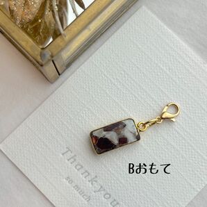チャーム★(Bタイプ)ガーネットカルサイトコッパー