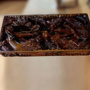 中国美術 木彫 彫刻 座卓 一枚板 テーブル