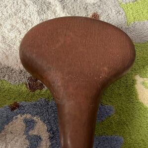 自転車サドル茶