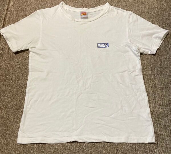 マーベル tシャツ mサイズ 白 ホワイト marvel GU
