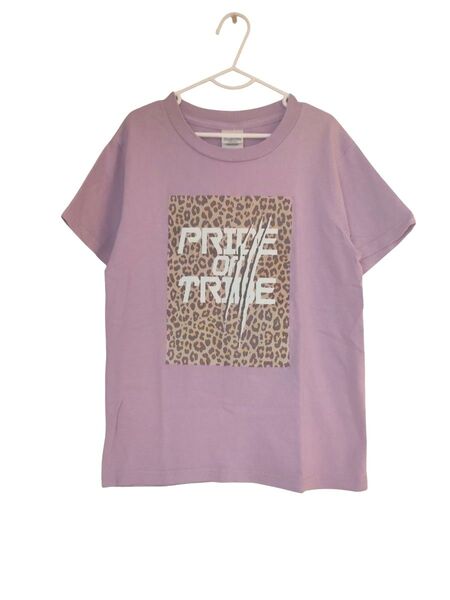 半袖 Tシャツ 140センチ パープル カットソー