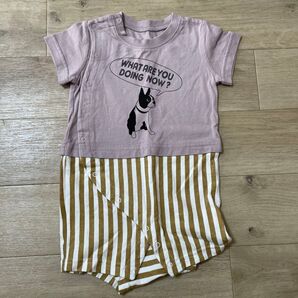 ベビー服 80cm 半袖ロンパース branshes