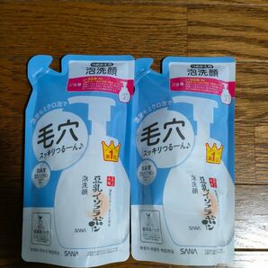 なめらか本舗 泡洗顔 NC レフィル 180ml×2個セット
