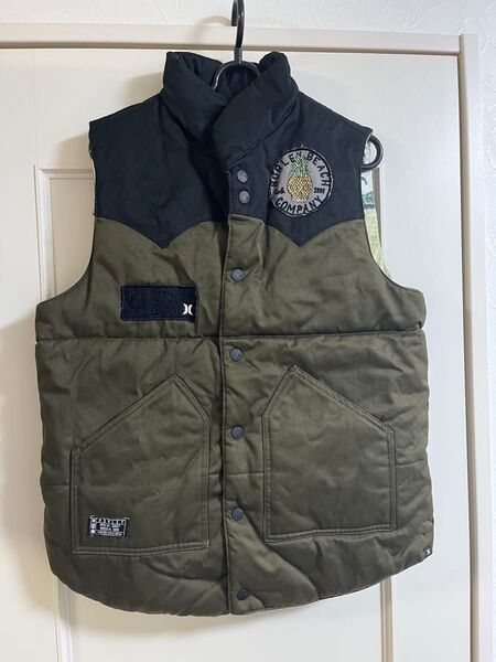【中古】Hurley ハーレー 中綿ベスト ジャケット Lサイズ