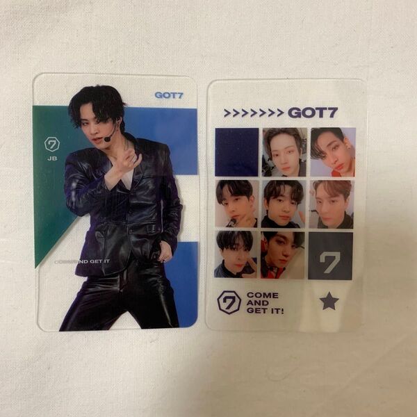 GOT7 JAYB JB 透明 トレカ Call My Name
