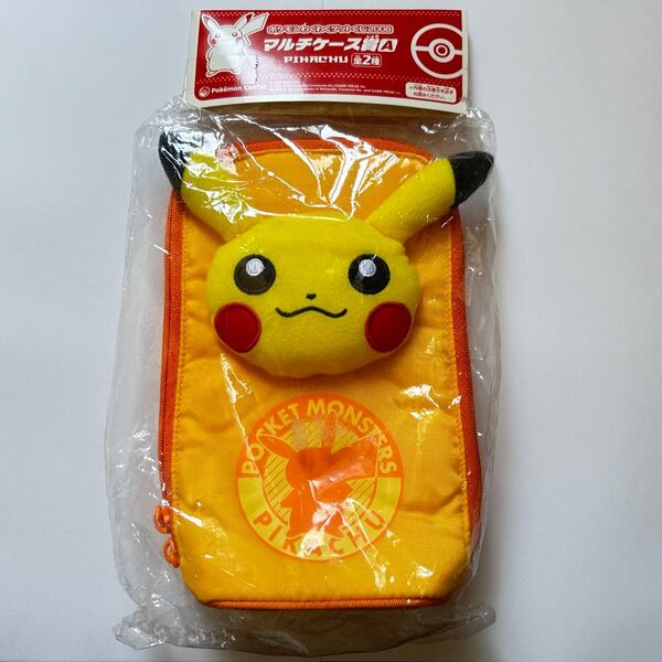 【未開封品】ポケモンわくわくゲットくじ2008 マルチケース賞A ピカチュウ