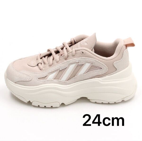 adidas OZGAIA オズガイア ピンク オフホワイト 厚底 スニーカー IH9940