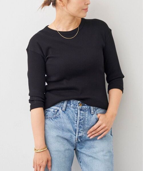 未使用品◇Deuxieme Classe◇*dignity Tシャツ◇ブラック FREE