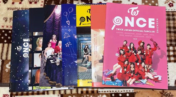 TWICE JAPAN OFFICIAL会報 7冊まとめ vol.2.4.6.8.10.12.14