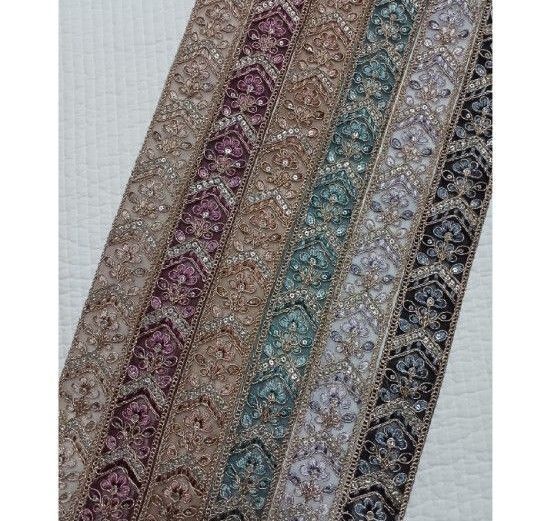 インド刺繍リボン no 57