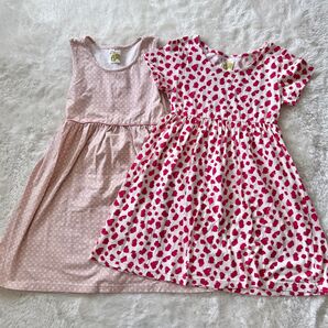 ジム トンプソン 女の子 ワンピース 2枚セット キッズXL 120相当