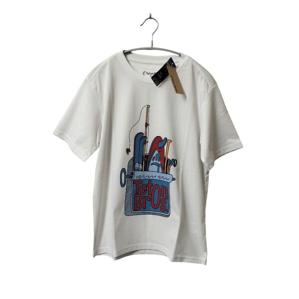 【新品】Teton Bros.TB Sardines Tee メンズS 白