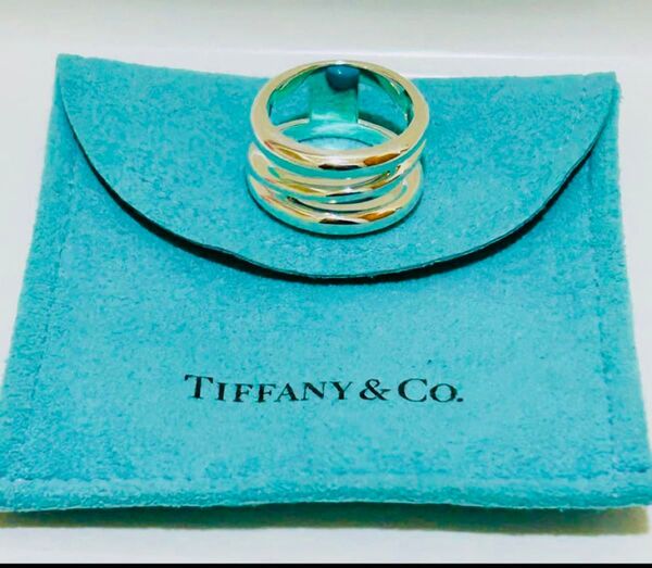 Tiffany & Co. ダイアゴナル リング シルバー