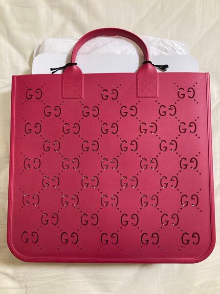 トートバッグ GUCCI グッチ ラバートートバッグ