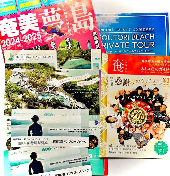 【ラスト】奄美大島観光ガイド&ハナハナビーチリゾート割引