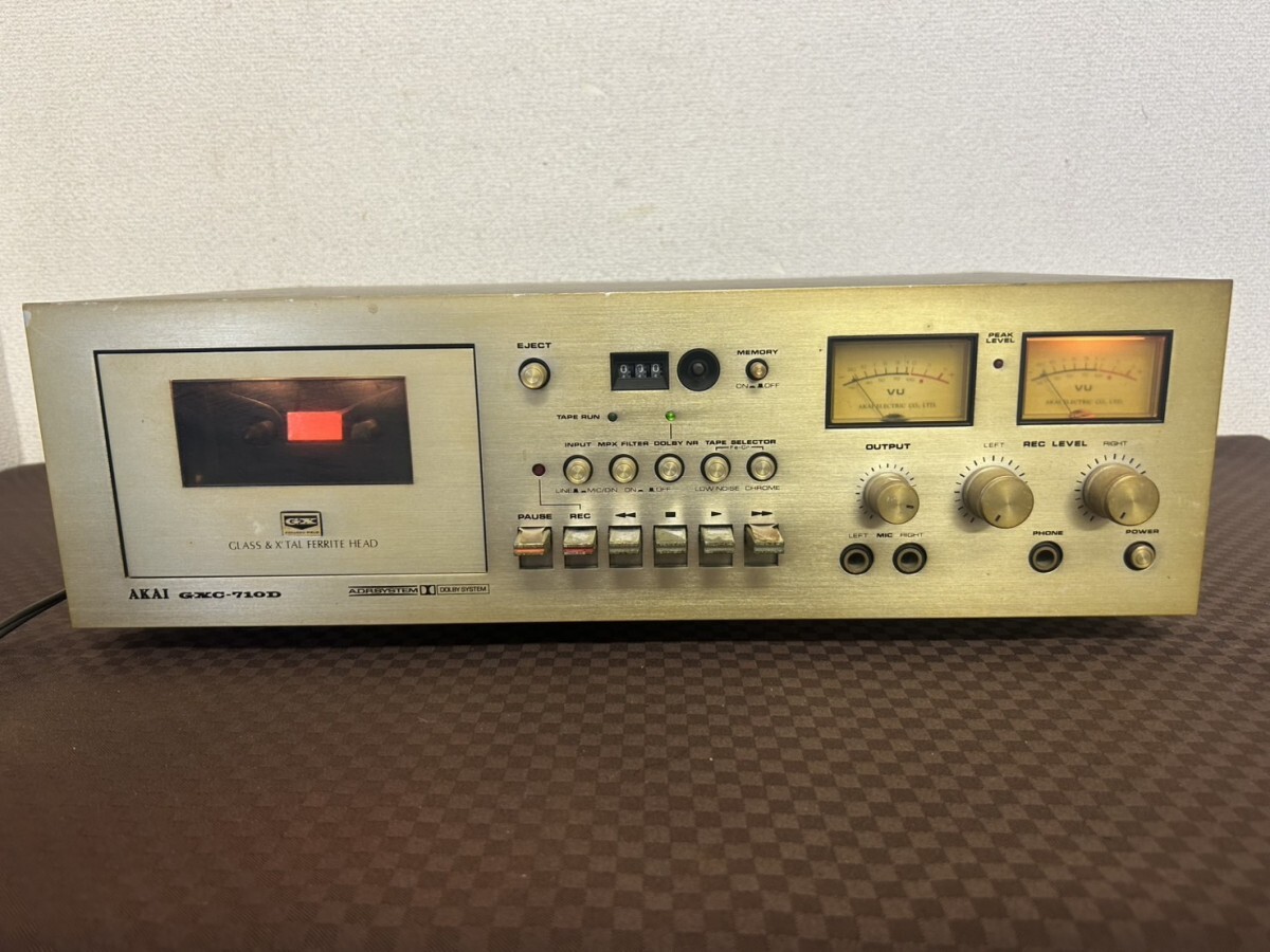 Yahoo!オークション -「akai カセットデッキ gxc-710d Yahoo!オークション -「akai カセットデッキ gxc-710d