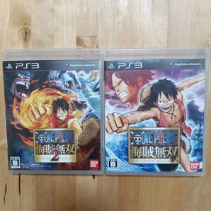 PS3 ワンピース無双1と2、2本セット