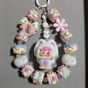 MIGO ミニフィギュア付き ペイントビーズ ストラップ