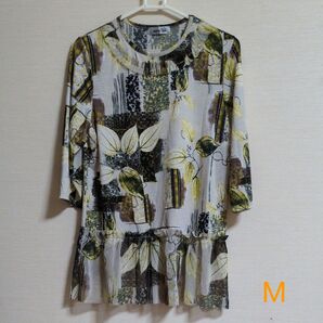 七分袖 チュニック M