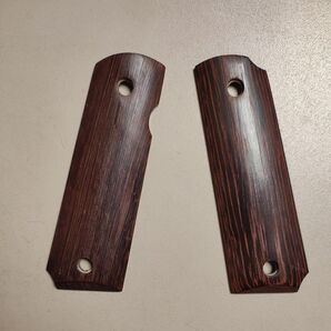 1911 ナチュラルウッド 木製グリップ ガスガン エアガン モデルガン