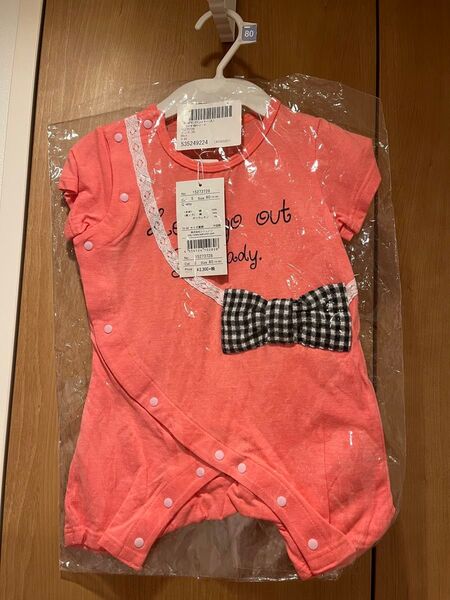 【新品】Si.Shu.Non赤ちゃんロンパース 80 出産準備品 出産祝い baby シシュノン かわいい 女の子