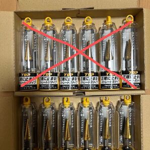 最終値下げ!新品未使用 TOP ESD-412G 6個セット スパイラル ステップドリル