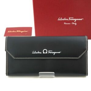 新品未使用 Salvatore Ferragamo 長財布 ガンチーニ