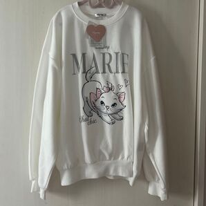 新品タグ付きDisney マリーちゃん トレーナー M