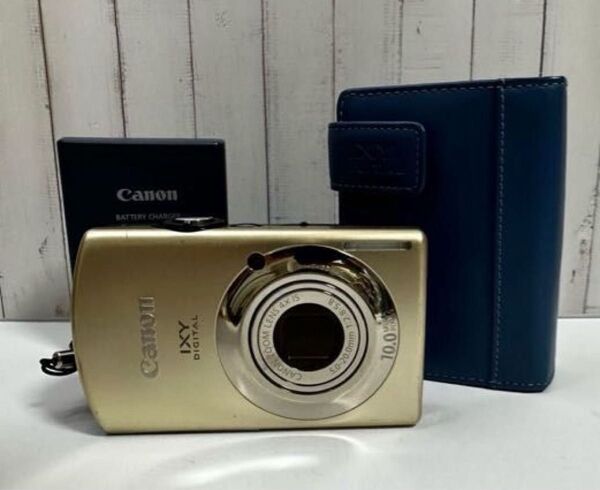 Canon IXY DIGITAL 920IS ゴールド 専用カメラーケースあり コンパクトデジタルカメラ