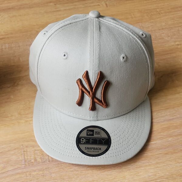 NEW ERA 9FIFTY キャップ グレー×ブラウン S/M