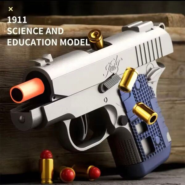 Kimber M1911 ガバメント デトニクス コルト カスタム トイガン 排莢 ブローバック リコリスリコイル 薬莢 エアガン