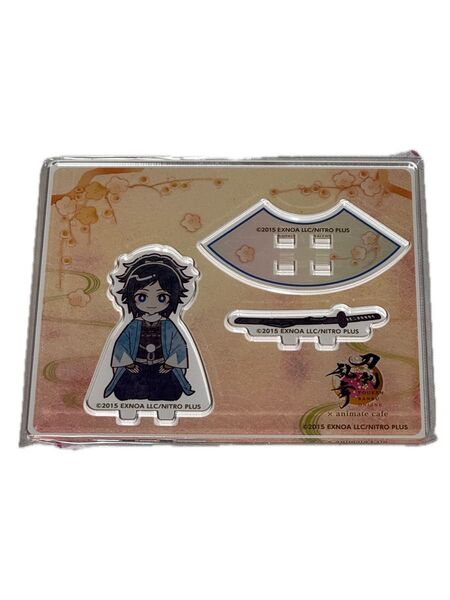 刀剣乱舞 10周年 アニメイトカフェ 跪坐 大和守安定 アクスタ