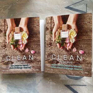 clean香水サンプル2種類