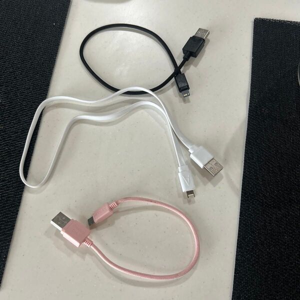 USB lightningケーブル 3本セット