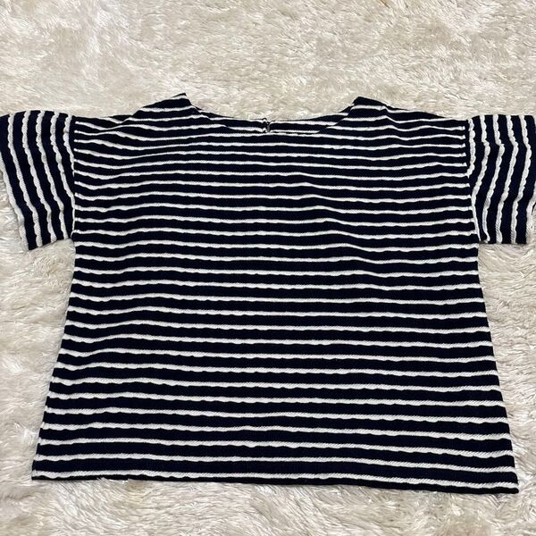 マジェスィックレゴン レディーストップス 半袖Tシャツ ボーダーカットソー サイズM