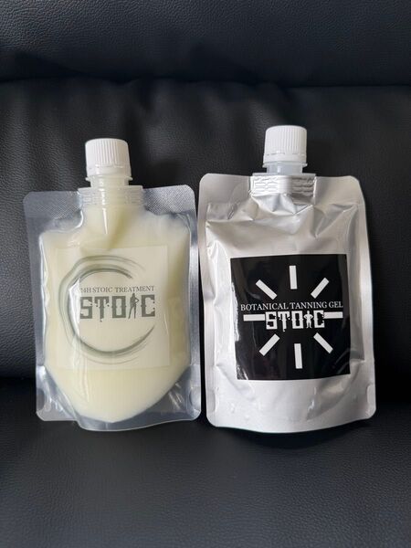 STOIC 24H STOIC TREATMENT、BOTANICAL TANNING GEL 2個セット