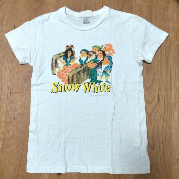*American Retro Museum/白雪姫と7人の小人/半袖Tシャツ/Мサイズ/スノーホワイト