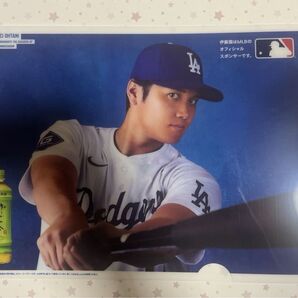 大谷翔平 クリアファイル 伊藤園 おーいお茶