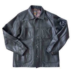 Sサイズ HUF X Schottコラボ LEATHER JACKET