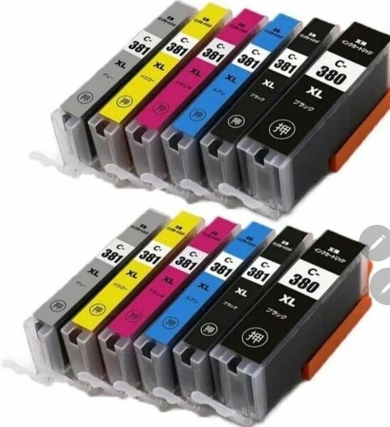 CANON BCI-381XL+380XL/6MP インク増量版 6色×2セット