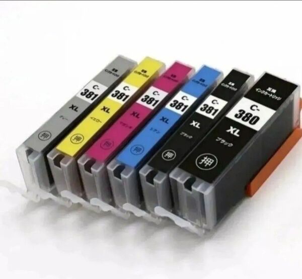 CANON BCI-381XL+380XL/6MP インク増量版 6色セット